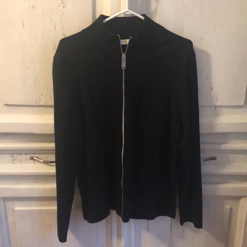 Sandro Paris zip up sweater